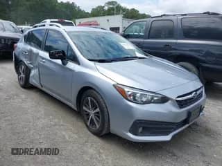 2020 Subaru Impreza Premium with VIN 4S3GTAV68L3708296, listed as a IAAI auction lot 43054836 with 50,500 mi miles and . Bid and sale history available at DreamBid. Image 1.