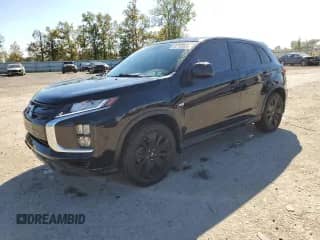 2021 Mitsubishi Outlander ES z VIN JA4ARUAU0MU027047, wystawiony jako Copart lot #84795525 z przebiegiem 39 693 mil mil oraz Szkoda całkowita • Salvage title. Historia ofert i sprzedaży dostępna na DreamBid. Obrazek 1.