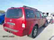 2007 Nissan Pathfinder S с VIN 5N1AR18UX7C647419, выставлен на аукционе IAAI как лот 42121089 с пробегом 120 977 миль миль и . История ставок и продаж доступна на DreamBid. Изображение 4.