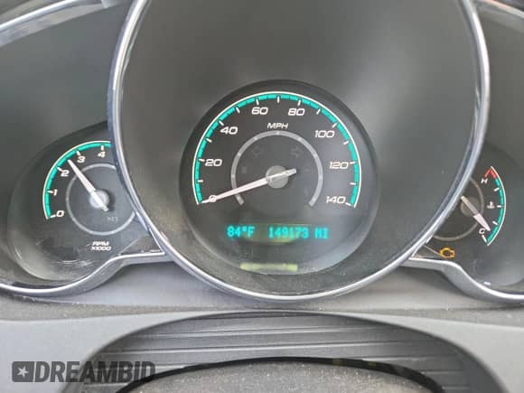 2012 Chevrolet Malibu LTZ 1LZ with VIN 1G1ZE5E03CF374398, listed as a Copart auction lot 81307125 with 149,173 mi miles and Salvage title. Bid and sale history available at DreamBid. Image 9.