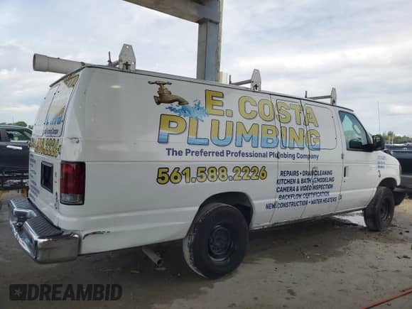 2013 Ford Econoline Cargo Commercial with VIN 1FTNS2EW4DDA24681, listed as a Copart auction lot 71933795 with 194,143 mi miles and Salvage title. Bid and sale history available at DreamBid. Image 3.