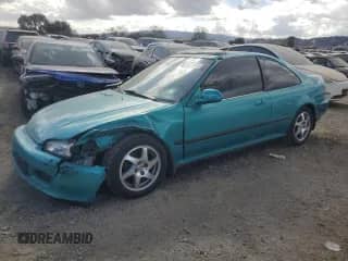 1994 Honda Civic with VIN 2HGEJ1131RH525676, listed as a Copart auction lot 77386624 with 262,595 mi miles and Salvage title. Bid and sale history available at DreamBid. Image 1.