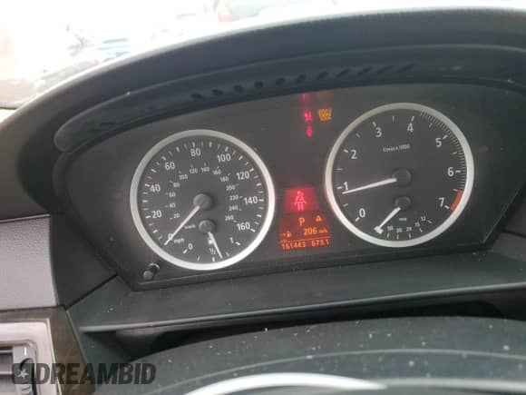 2004 BMW 5 Series 545i с VIN WBANB33524B113092, выставлен на аукционе Copart как лот 85188145 с пробегом 161 443 миль миль и Списание • Salvage title. История ставок и продаж доступна на DreamBid. Изображение 9.