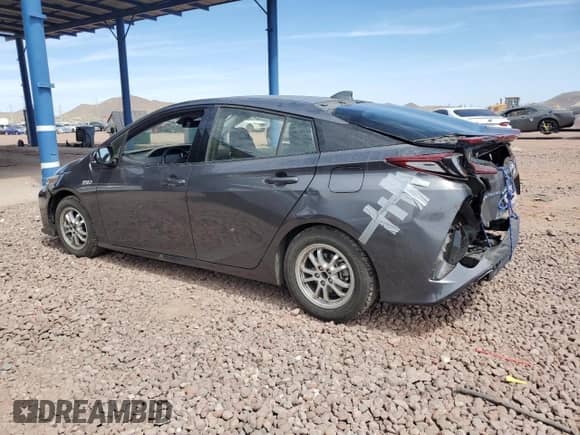 2020 Toyota Prius XLE with VIN JTDKARFP1L3135361, listed as a Copart auction lot 51007955 with 124,850 mi miles and Salvage title. Bid and sale history available at DreamBid. Image 2.