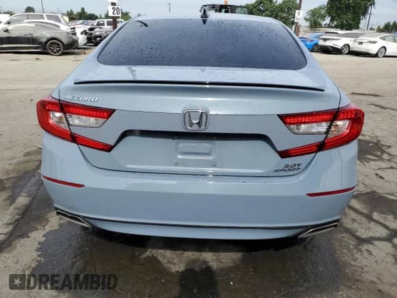 2022 Honda Accord Sport z VIN 1HGCV2F37NA015058, wystawiony jako Copart lot #70943565 z przebiegiem 41 432 mil mil oraz Szkoda całkowita • Salvage title. Historia ofert i sprzedaży dostępna na DreamBid. Obrazek 6.