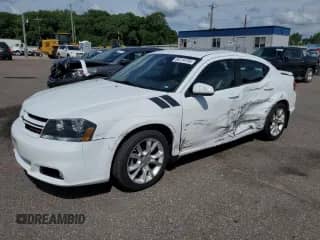 2013 Dodge Avenger R/T с VIN 1C3CDZBG0DN690409, выставлен на аукционе Copart как лот 64114755 с пробегом 74 840 миль миль и Списание • Salvage title. История ставок и продаж доступна на DreamBid. Изображение 1.