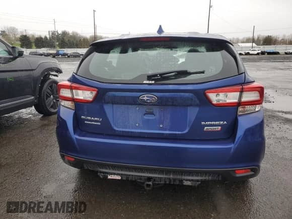 2017 Subaru Impreza Special Sports with VIN 4S3GTAK61H1715050, listed as a Copart auction lot 50096815 with 59,563 mi miles and Salvage title. Bid and sale history available at DreamBid. Image 6.