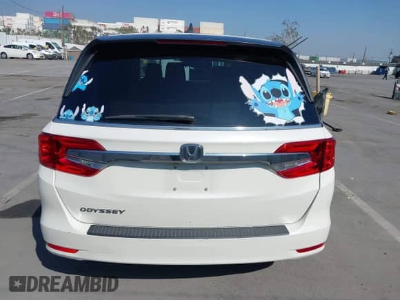 2019 Honda Odyssey EX с VIN 5FNRL6H59KB087788, выставлен на аукционе IAAI как лот 43231816 с пробегом 74 959 миль миль и . История ставок и продаж доступна на DreamBid. Изображение 16.