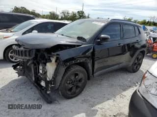 2018 Jeep Compass Altitude с VIN 3C4NJCBBXJT327030, выставлен на аукционе Copart как лот 82076195 с пробегом 106 683 миль миль и Списание • Salvage title. История ставок и продаж доступна на DreamBid. Изображение 1.