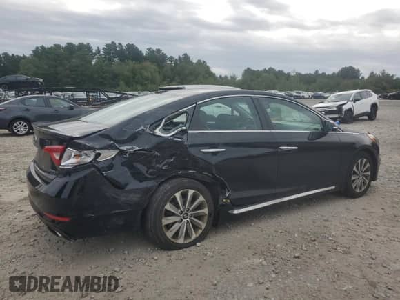 2017 Hyundai Sonata Sport с VIN 5NPE34AF8HH453594, выставлен на аукционе Copart как лот 80096365 с пробегом 111 493 миль миль и Списание • Salvage title. История ставок и продаж доступна на DreamBid. Изображение 3.