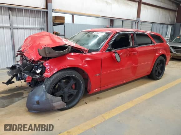 2007 Dodge Magnum R/T with VIN 2D4GV57247H656683, listed as a Copart auction lot 67346754 with Not provided miles and Salvage title. Bid and sale history available at DreamBid. Image 1.