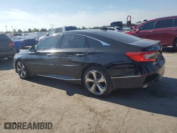 2018 Honda Accord Touring with VIN 1HGCV1F92JA099248, listed as a Copart auction lot 80914965 with 164,039 mi miles and Salvage title. Bid and sale history available at DreamBid. Image 2.