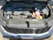 2025 Kia Sorento EX with VIN KNDRHDJG9S5291526, listed as a Copart auction lot 68220295 with 34,918 mi miles and Salvage title. Bid and sale history available at DreamBid. Image 12.