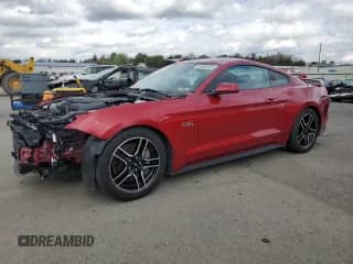 2022 Ford Mustang GT with VIN 1FA6P8CF2N5139728, listed as a Copart auction lot 85845445 with 29,772 mi miles and Salvage title. Bid and sale history available at DreamBid. Image 1.