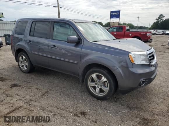 2014 Honda Pilot EX-L with VIN 5FNYF3H51EB002593, listed as a Copart auction lot 62726405 with 117,371 mi miles and Clean title. Bid and sale history available at DreamBid. Image 4.