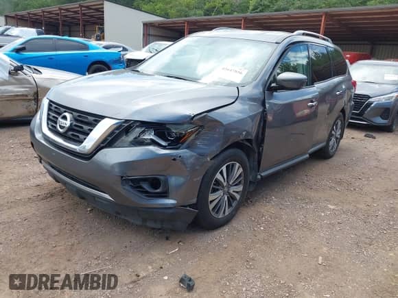 2017 Nissan Pathfinder SV with VIN 5N1DR2MN6HC908726, listed as a IAAI auction lot 42647856 with Not provided miles and . Bid and sale history available at DreamBid. Image 2.