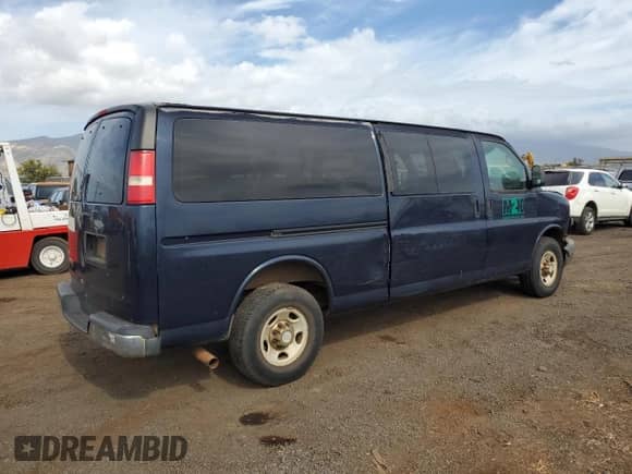 2010 Chevrolet Express Passenger LT с VIN 1GA2G1DG2A1163996, выставлен на аукционе Copart как лот 55728855 с пробегом 79 939 миль миль и Списание • Salvage title. История ставок и продаж доступна на DreamBid. Изображение 3.