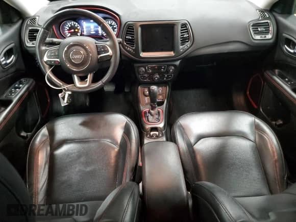 2018 Jeep Compass Trailhawk с VIN 3C4NJDDB5JT367132, выставлен на аукционе Copart как лот 84567535 с пробегом 136 876 миль миль и Списание • Salvage title. История ставок и продаж доступна на DreamBid. Изображение 8.