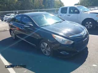 2014 Hyundai Sonata with VIN KMHEC4A45EA112084, listed as a IAAI auction lot 43447895 with 107,656 mi miles and . Bid and sale history available at DreamBid. Image 1.