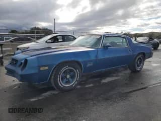 1978 Chevrolet Camaro с VIN 1Q87L8L568375, выставлен на аукционе Copart как лот 84069224 с пробегом 56 061 миль миль и Чистый • Clean title. История ставок и продаж доступна на DreamBid. Изображение 1.