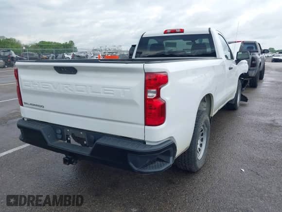 2020 Chevrolet Silverado 1500 Work Truck with VIN 3GCNWAEF8LG228206, listed as a IAAI auction lot 42151947 with 73,333 mi miles and . Bid and sale history available at DreamBid. Image 4.