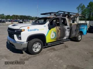 2022 Chevrolet Silverado 2500HD Work Truck с VIN 1GB2WLE77NF230819, выставлен на аукционе Copart как лот 51488925 с пробегом Не указан миль и Списание • Salvage title. История ставок и продаж доступна на DreamBid. Изображение 1.