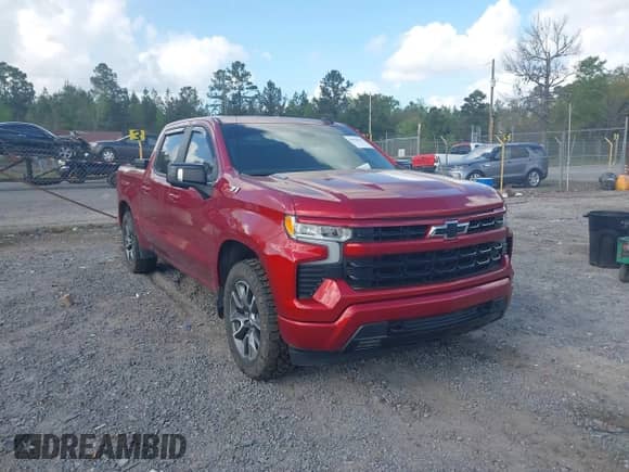 2022 Chevrolet Silverado 1500 RST z VIN 1GCUDEETXNZ561489, wystawiony jako IAAI lot #41959032 z przebiegiem 80 614 mil mil oraz . Historia ofert i sprzedaży dostępna na DreamBid. Obrazek 1.