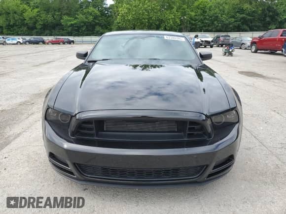 2014 Ford Mustang V6 with VIN 1ZVBP8AMXE5319384, listed as a Copart auction lot 63340345 with 63,255 mi miles and Salvage title. Bid and sale history available at DreamBid. Image 5.