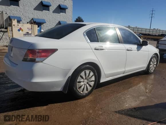 2010 Honda Accord LX z VIN 1HGCP2E38AA132461, wystawiony jako Copart lot #78608954 z przebiegiem 134 369 mil mil oraz Nie do naprawy • Non repairable. Historia ofert i sprzedaży dostępna na DreamBid. Obrazek 3.