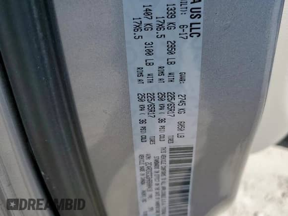 2017 Dodge Grand Caravan SXT z VIN 2C4RDGCG3HR800418, wystawiony jako Copart lot #86146905 z przebiegiem 126 997 mil mil oraz Szkoda całkowita • Salvage title. Historia ofert i sprzedaży dostępna na DreamBid. Obrazek 13.