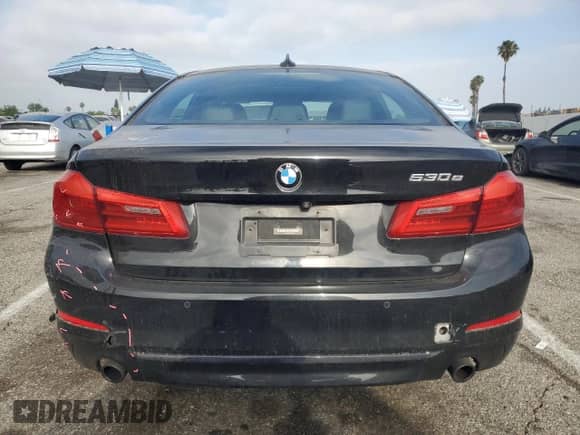 2020 BMW 5 Series 530e с VIN WBAJA9C06LCD50575, выставлен на аукционе Copart как лот 59174975 с пробегом 37 471 миль миль и Списание • Salvage title. История ставок и продаж доступна на DreamBid. Изображение 6.