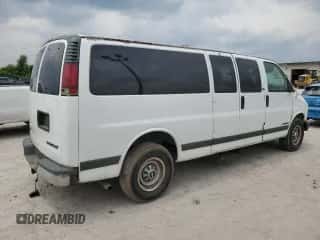 2000 Chevrolet Express с VIN 1GAHG39R3Y1143668, выставлен на аукционе Copart как лот 59350965 с пробегом 123 014 миль миль и Чистый • Clean title. История ставок и продаж доступна на DreamBid. Изображение 3.