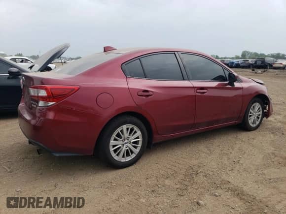 2017 Subaru Impreza Premium with VIN 4S3GKAD68H3623597, listed as a Copart auction lot 60679325 with 182,526 mi miles and Salvage title. Bid and sale history available at DreamBid. Image 3.