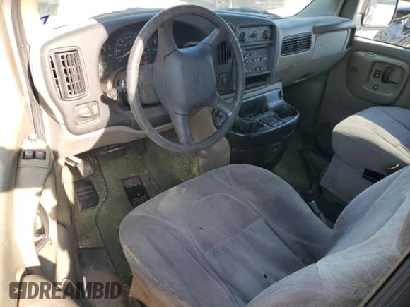 2001 Chevrolet City Express Cargo z VIN 1GBFG15W511221795, wystawiony jako Copart lot #88037695 z przebiegiem Nie podano mil oraz Szkoda całkowita • Salvage title. Historia ofert i sprzedaży dostępna na DreamBid. Obrazek 8.
