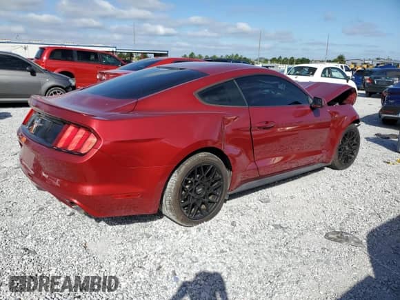 2016 Ford Mustang V6 z VIN 1FA6P8AM3G5229216, wystawiony jako Copart lot #84695945 z przebiegiem 98 414 mil mil oraz Szkoda całkowita • Salvage title. Historia ofert i sprzedaży dostępna na DreamBid. Obrazek 3.