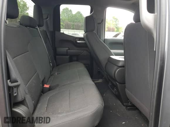 2021 Chevrolet Silverado 1500 Custom with VIN 1GCRYBEK9MZ112870, listed as a Copart auction lot 61065605 with 77,570 mi miles and Salvage title. Bid and sale history available at DreamBid. Image 10.