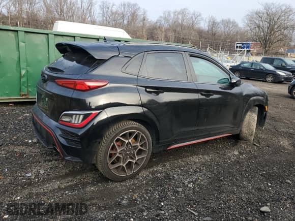 2023 Hyundai Kona с VIN KM8KH3AC0PU008061, выставлен на аукционе Copart как лот 85089534 с пробегом 29 820 миль миль и Списание • Salvage title. История ставок и продаж доступна на DreamBid. Изображение 3.