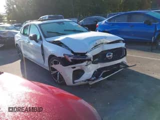 2024 Volvo S60 Plus Dark Theme with VIN 7JRL12TL3RG280868, listed as a IAAI auction lot 43258185 with Not provided miles and . Bid and sale history available at DreamBid. Image 1.