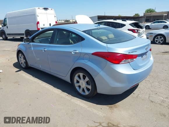 2012 Hyundai Elantra Limited с VIN KMHDH4AE3CU495315, выставлен на аукционе IAAI как лот 42564212 с пробегом 165 804 миль миль и . История ставок и продаж доступна на DreamBid. Изображение 3.