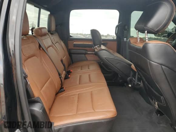 2020 Ram 1500 Longhorn with VIN 1C6SRFKT5LN393744, listed as a Copart auction lot 43413855 with 57,380 mi miles and Non repairable. Bid and sale history available at DreamBid. Image 10.