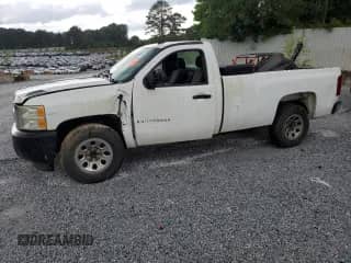 2007 Chevrolet Silverado 1500 Work Truck with VIN 1GCEC14X07Z605703, listed as a Copart auction lot 58927305 with Not provided miles and Clean title. Bid and sale history available at DreamBid. Image 1.