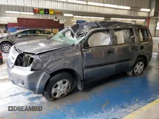 2010 Honda Pilot LX with VIN 5FNYF3H2XAB012099, listed as a Copart auction lot 54966215 with Not provided miles and Salvage title. Bid and sale history available at DreamBid. Image 1.