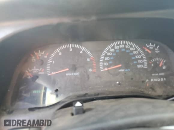 1998 Dodge 1500 z VIN 1B7HF13Z6WJ191072, wystawiony jako Copart lot #61568405 z przebiegiem 199 634 mil mil oraz Szkoda całkowita • Salvage title. Historia ofert i sprzedaży dostępna na DreamBid. Obrazek 9.