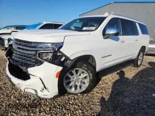 2023 Chevrolet Suburban Premier с VIN 1GNSKFKD1PR508268, выставлен на аукционе Copart как лот 85312095 с пробегом 44 880 миль миль и На запчасти • Non repairable. История ставок и продаж доступна на DreamBid. Изображение 1.