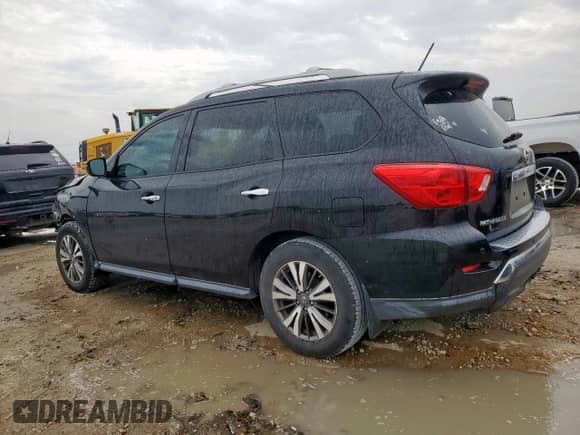 2017 Nissan Pathfinder SV with VIN 5N1DR2MN5HC602455, listed as a Copart auction lot 62899365 with 144,937 mi miles and Salvage title. Bid and sale history available at DreamBid. Image 2.