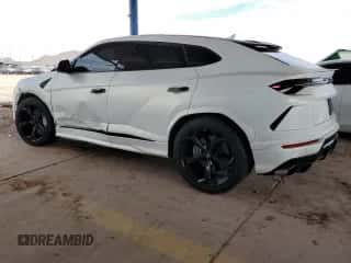 2020 Lamborghini Urus with VIN ZPBUA1ZL6LLA09928, listed as a Copart auction lot 58558635 with 18,349 mi miles and Salvage title. Bid and sale history available at DreamBid. Image 2.