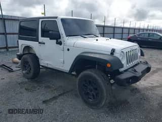 2013 Jeep Wrangler Sport with VIN 1C4AJWAG5DL692051, listed as a IAAI auction lot 43386293 with 119,359 mi miles and . Bid and sale history available at DreamBid. Image 1.