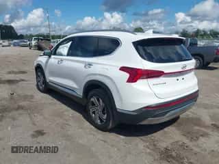 2023 Hyundai Santa Fe SEL with VIN 5NMS34AJ0PH636636, listed as a IAAI auction lot 43206173 with 16,736 mi miles and . Bid and sale history available at DreamBid. Image 3.