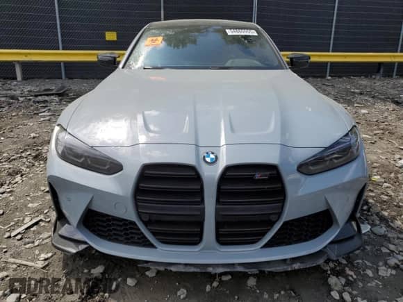 2022 BMW M3 Competition z VIN WBS33AY03NFM24090, wystawiony jako Copart lot #54865955 z przebiegiem 17 668 mil mil oraz Szkoda całkowita • Salvage title. Historia ofert i sprzedaży dostępna na DreamBid. Obrazek 5.