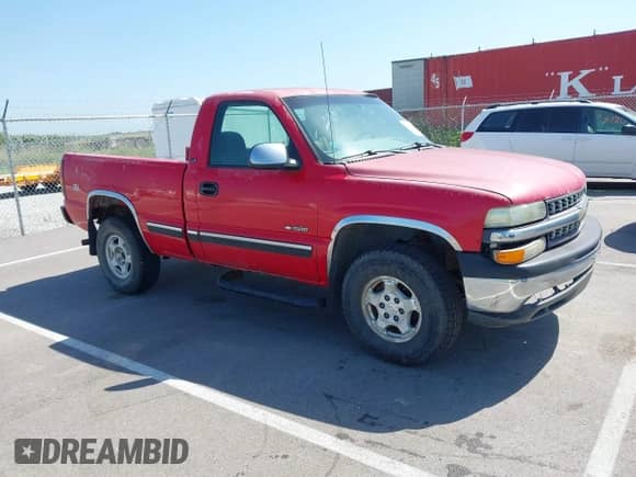 1999 Chevrolet Silverado 1500 LS with VIN 1GCEK14T6XZ213387, listed as a IAAI auction lot 42790106 with 136,554 mi miles and . Bid and sale history available at DreamBid. Image 1.